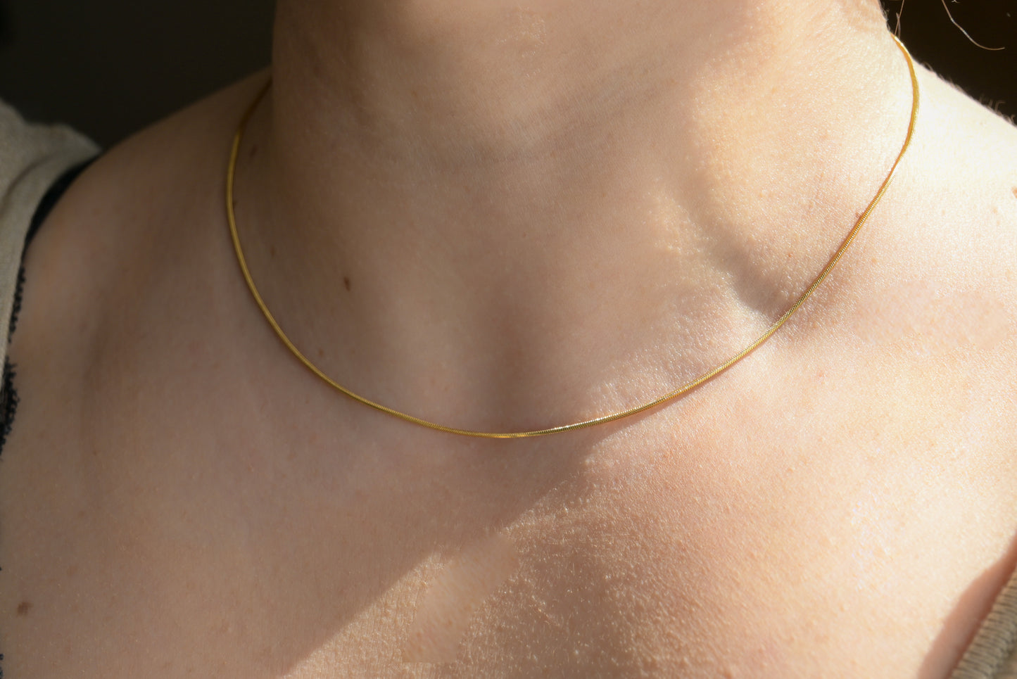 Twisted Snake Chain Necklace