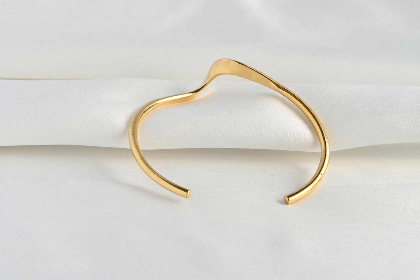 Sculptural Cuff Bracelet