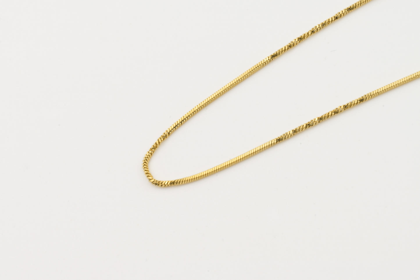 Twisted Snake Chain Necklace