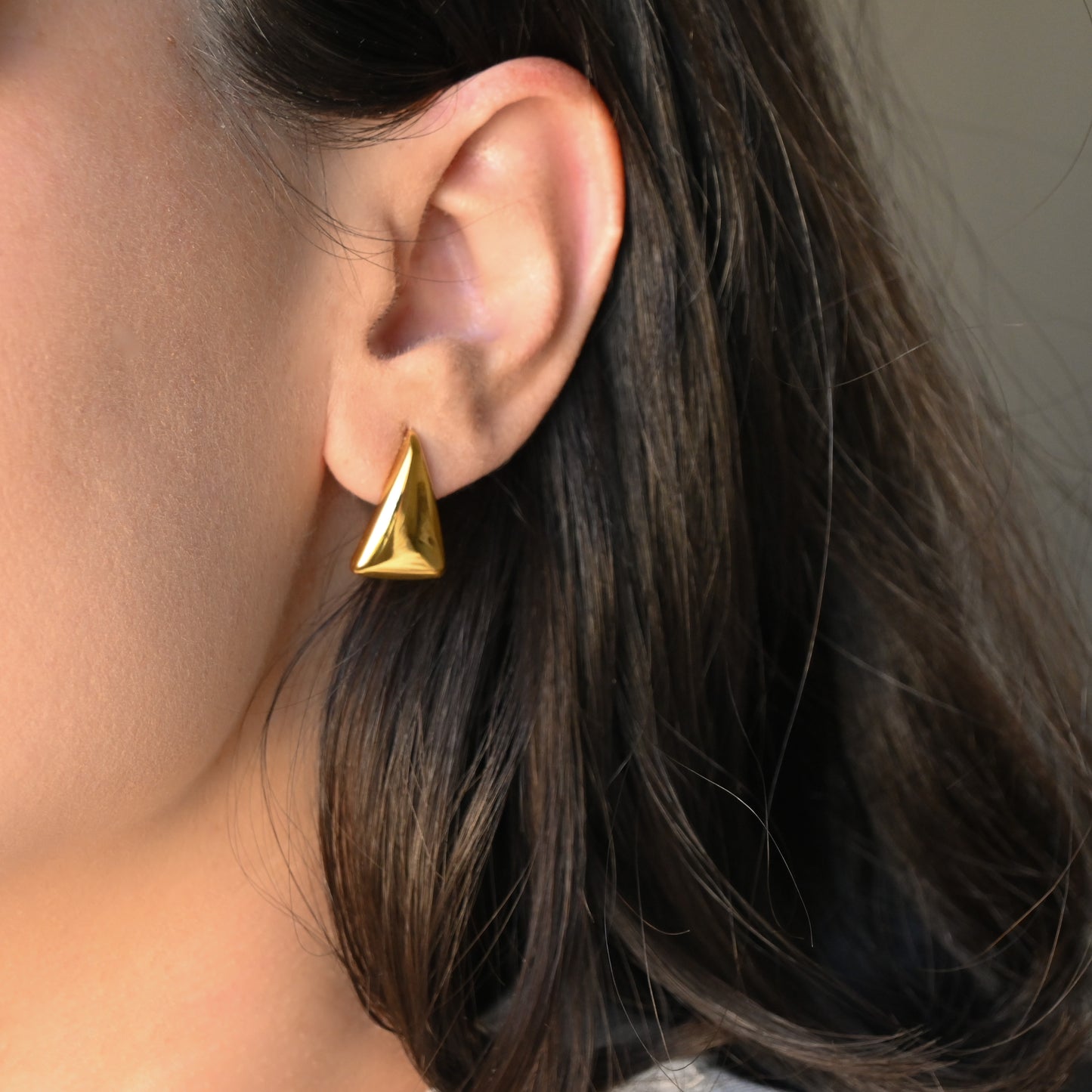 Triangle Statement Earrings
