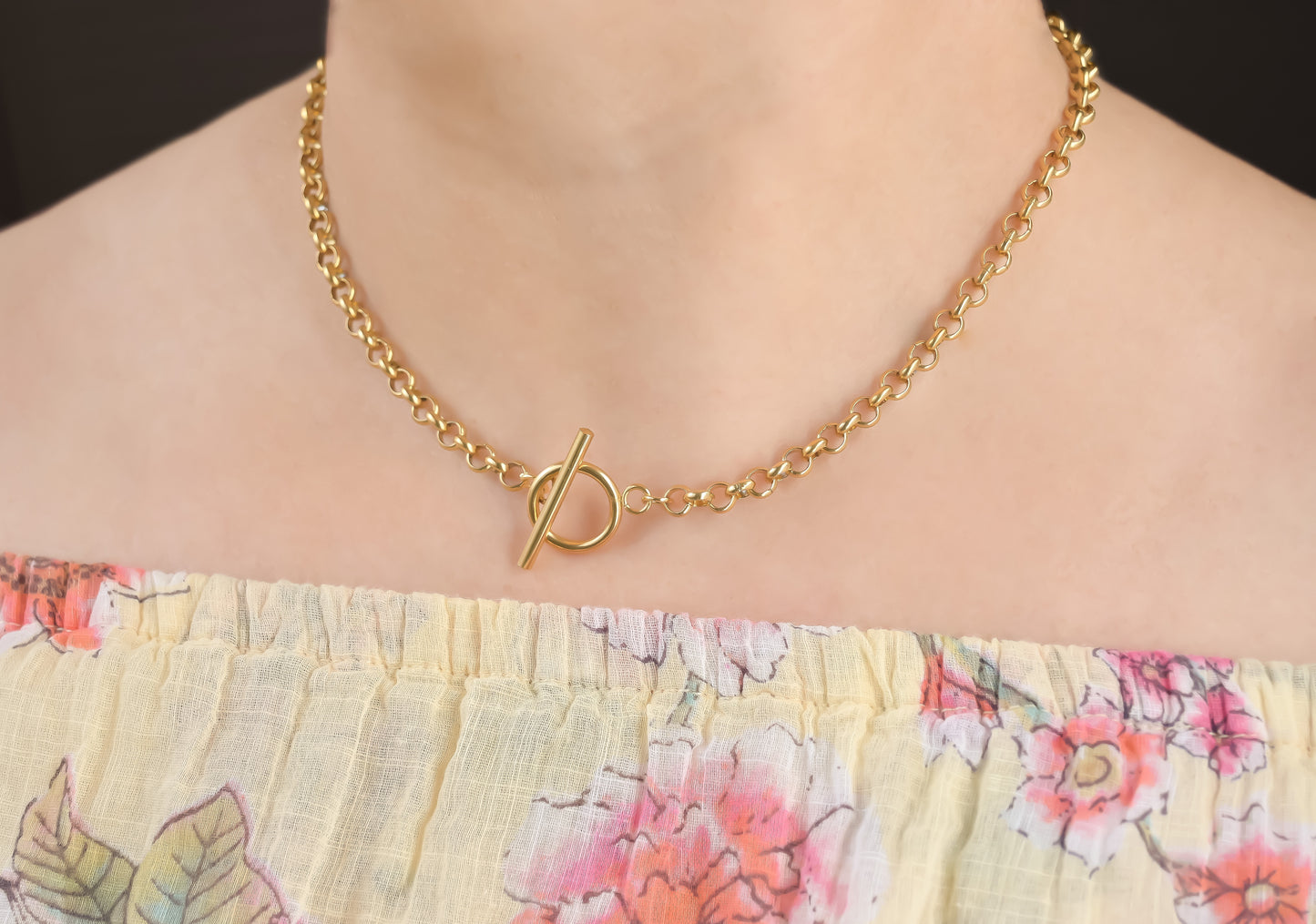 Rolo Toggle Choker