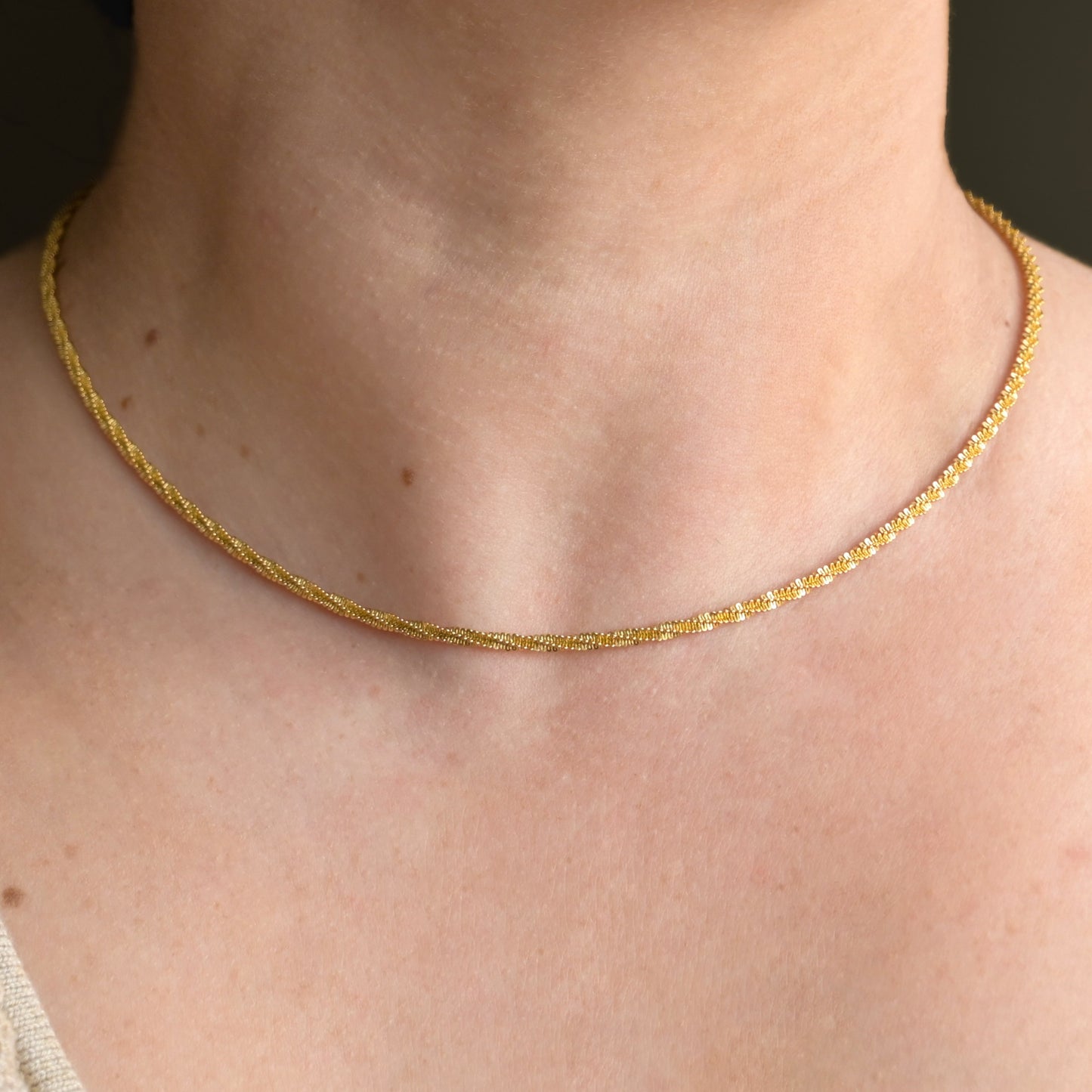 Sparkle Rope Necklace