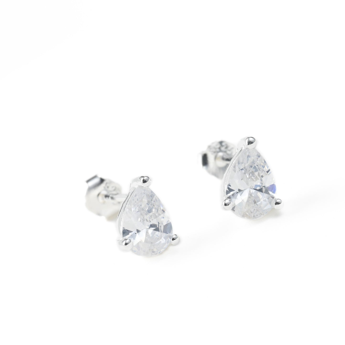 Pear Diamond Studs