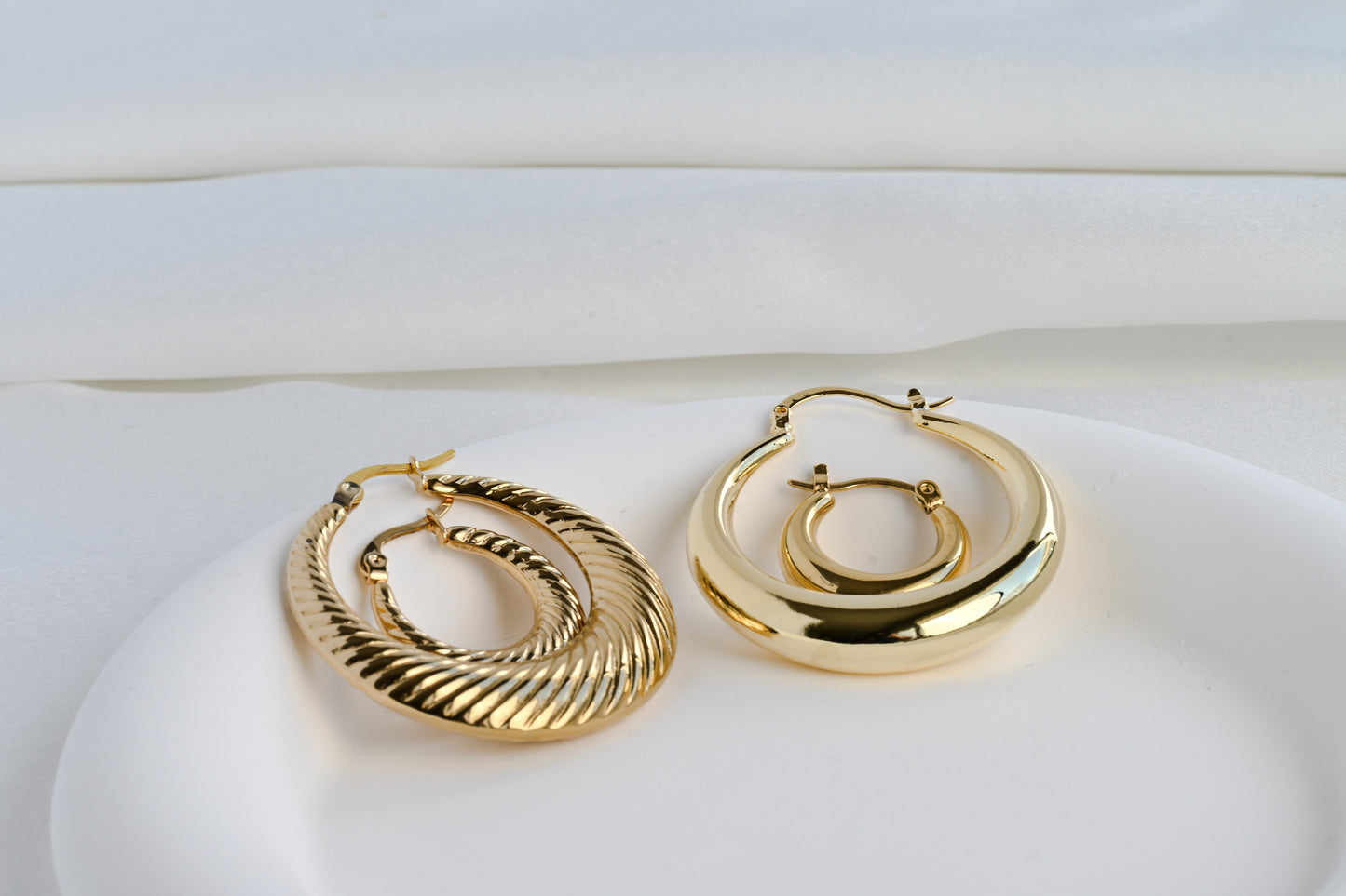 Lightweight Croissant Hoops