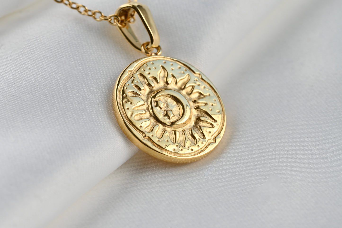 Vintage Sun Necklace