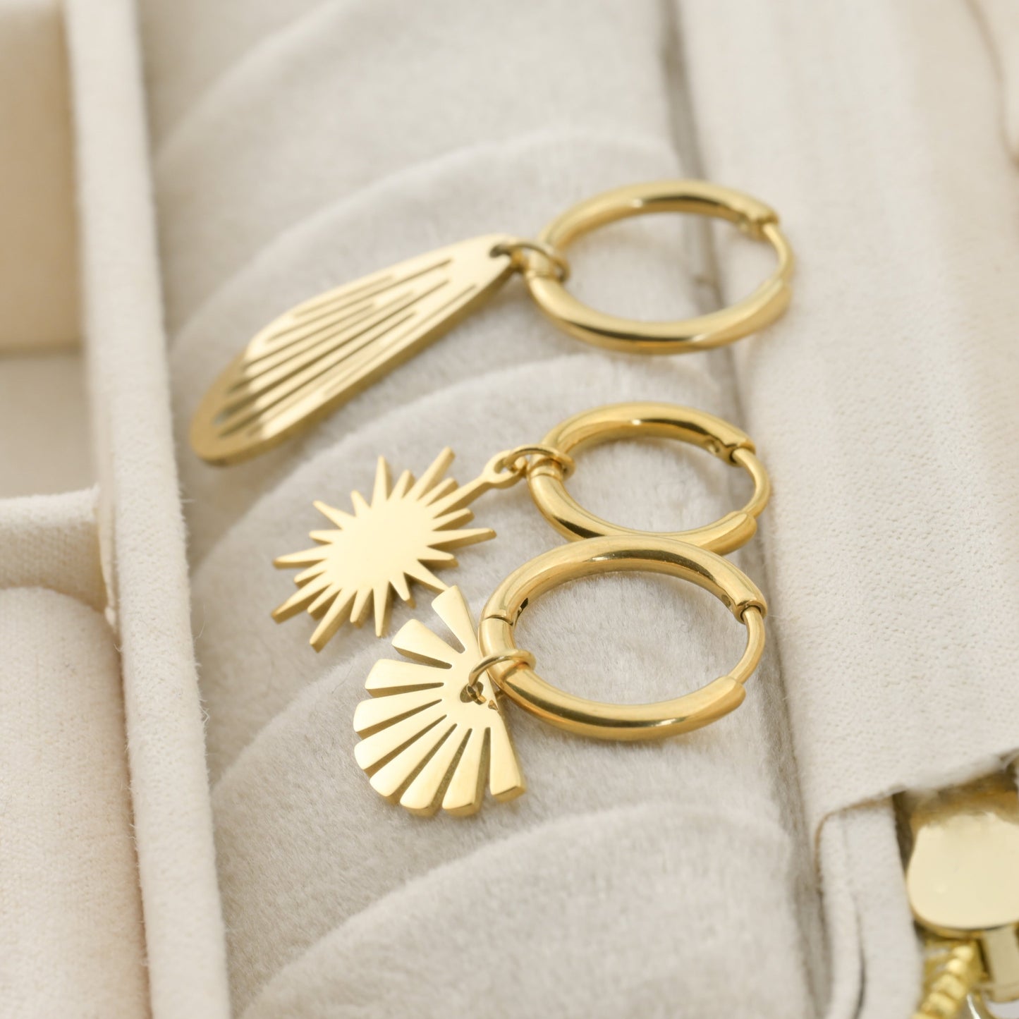 Convertible Charm Hoops