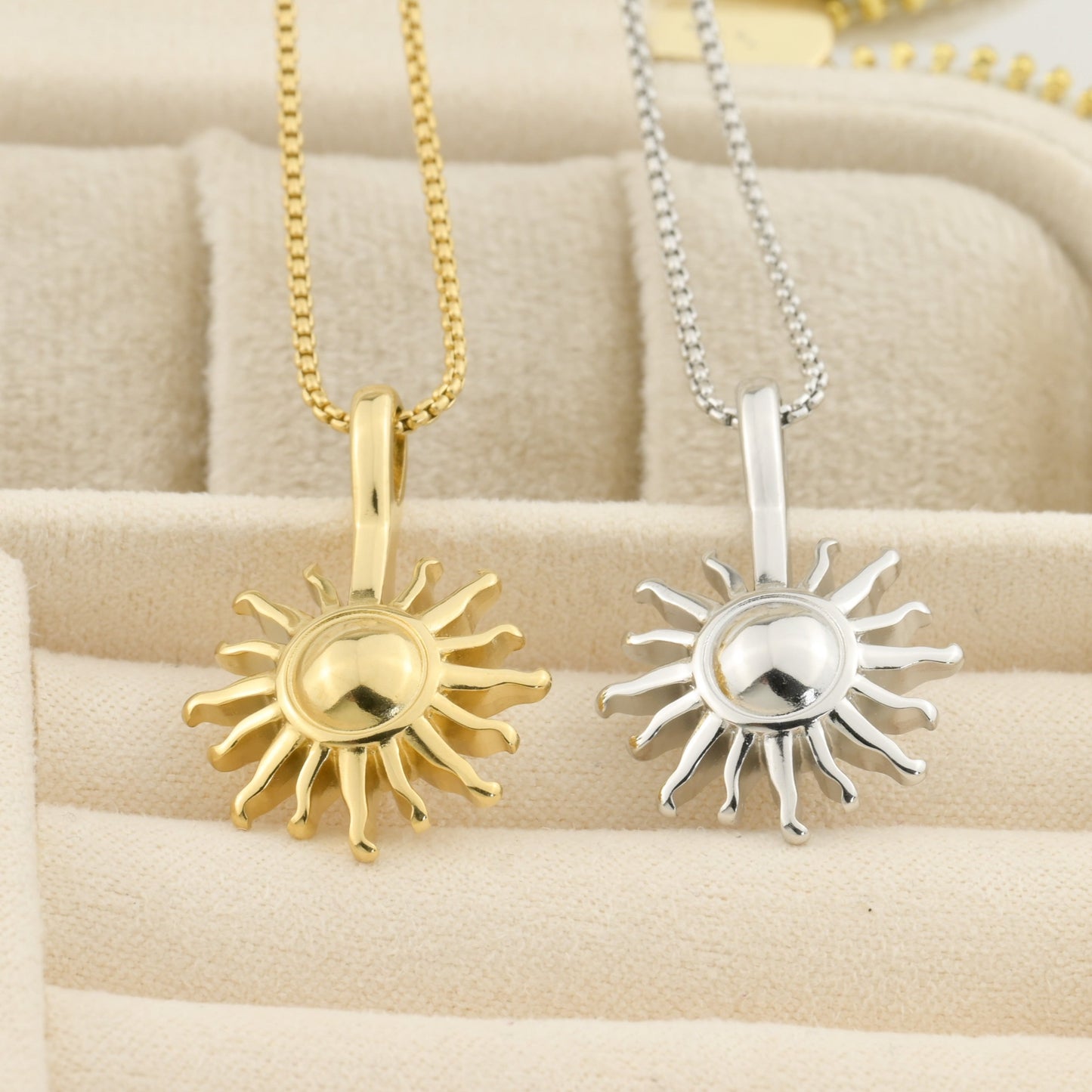 Medium Sun Necklace