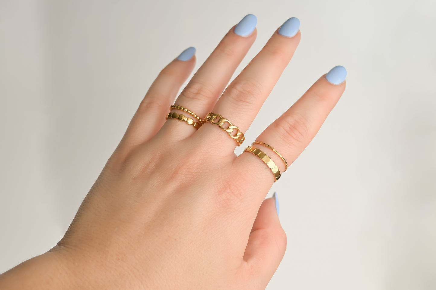 Dainty Gold Rings