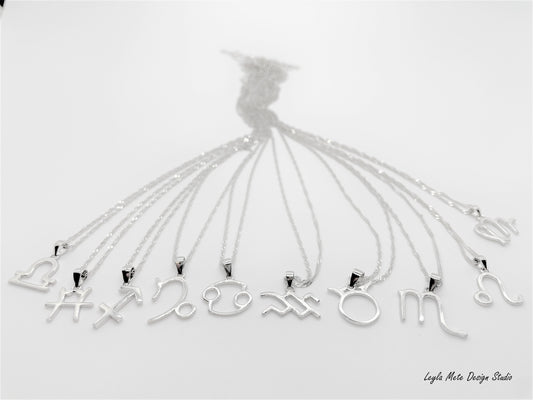 Silver Zodiac Necklace