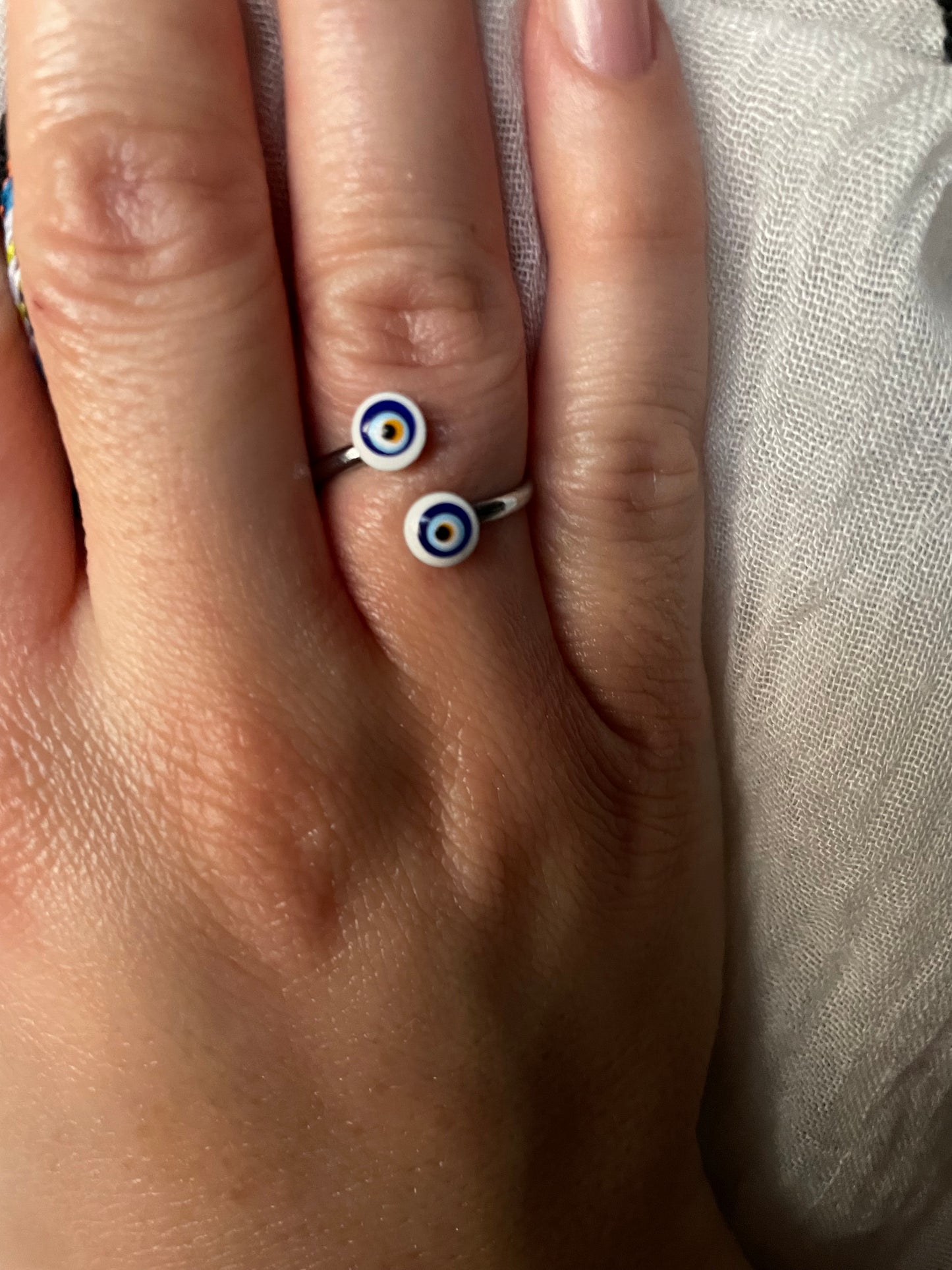 Evil Eye Wrap Ring