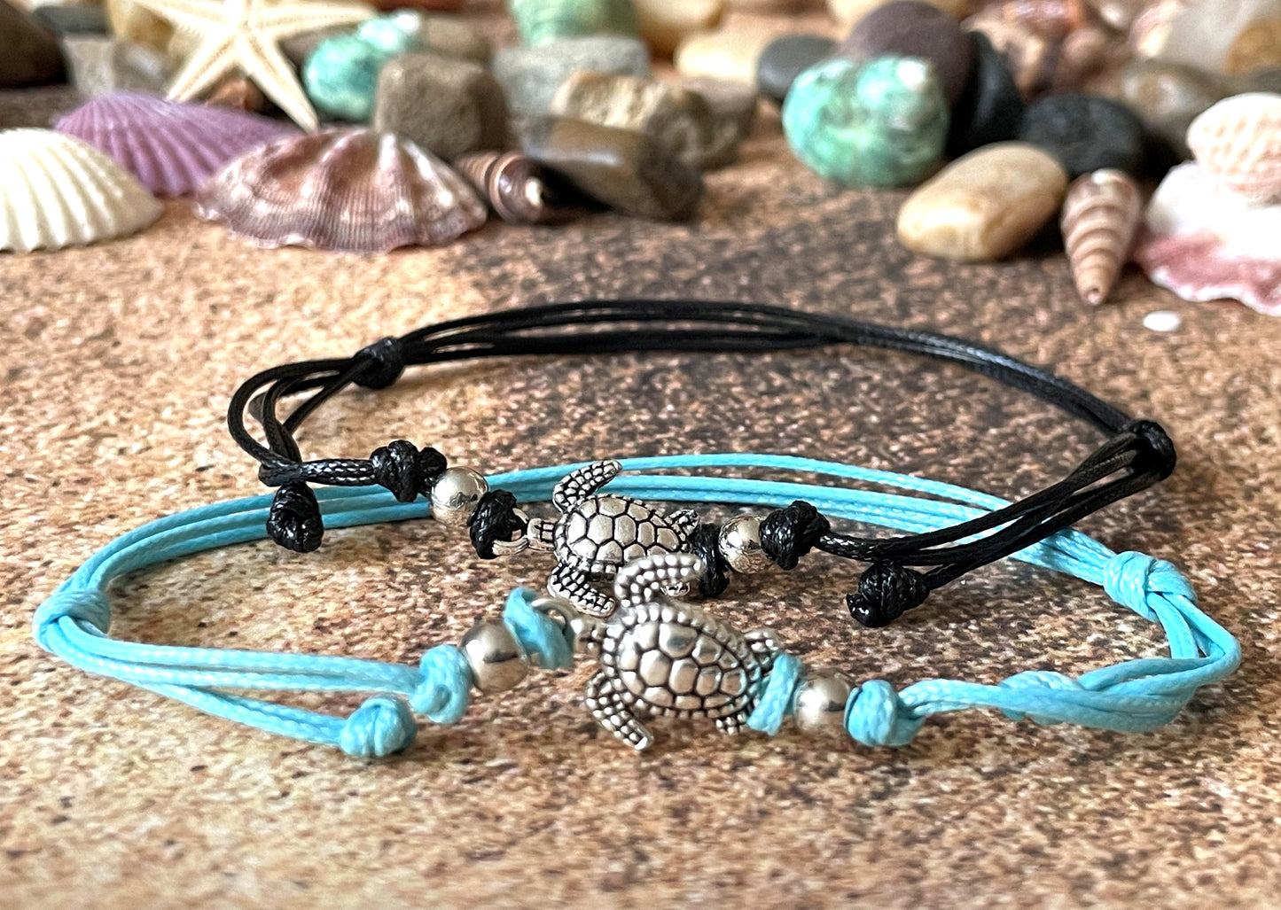 Turtle Rope Anklet