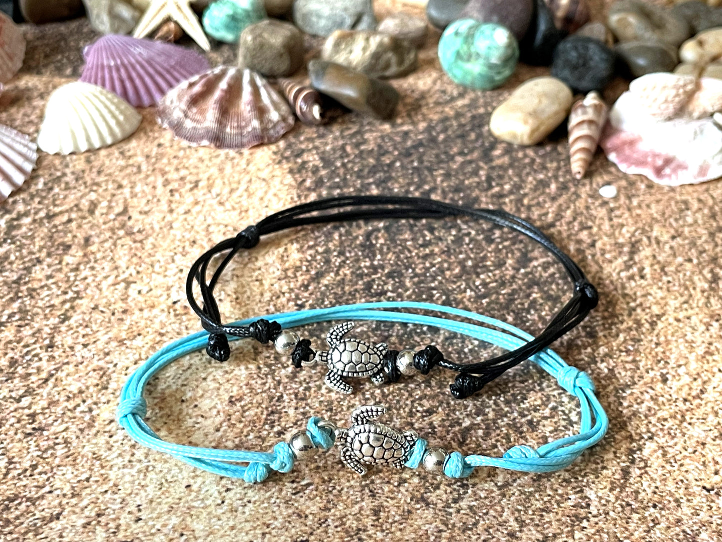 Turtle Rope Anklet