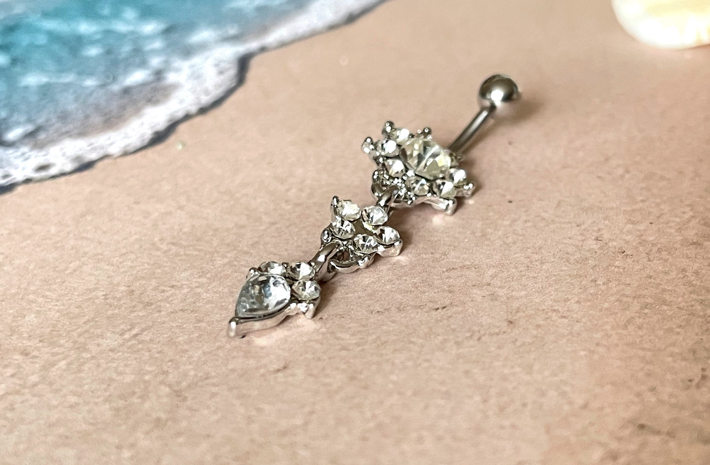 Flower Belly Ring