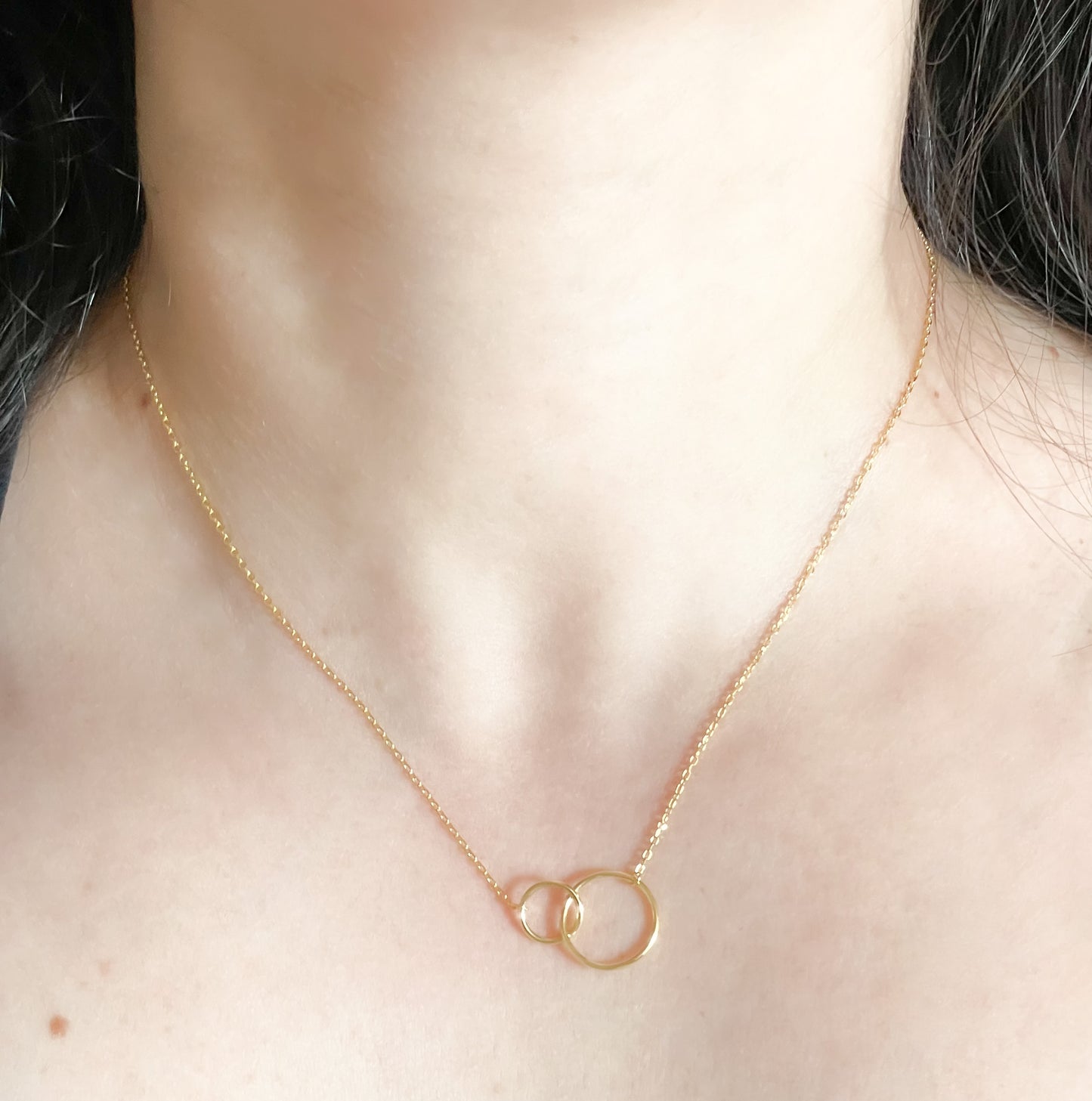 Interlocking Circles Necklace