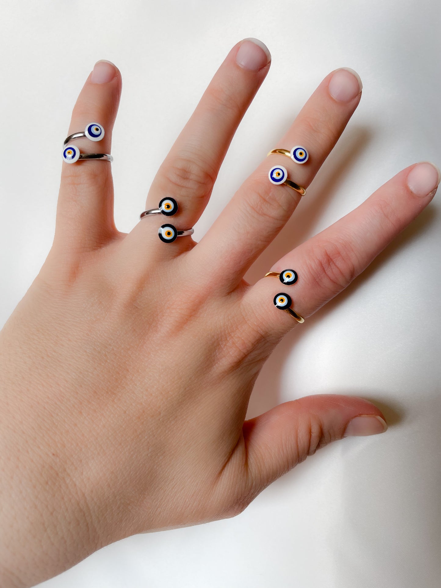 Evil Eye Wrap Ring
