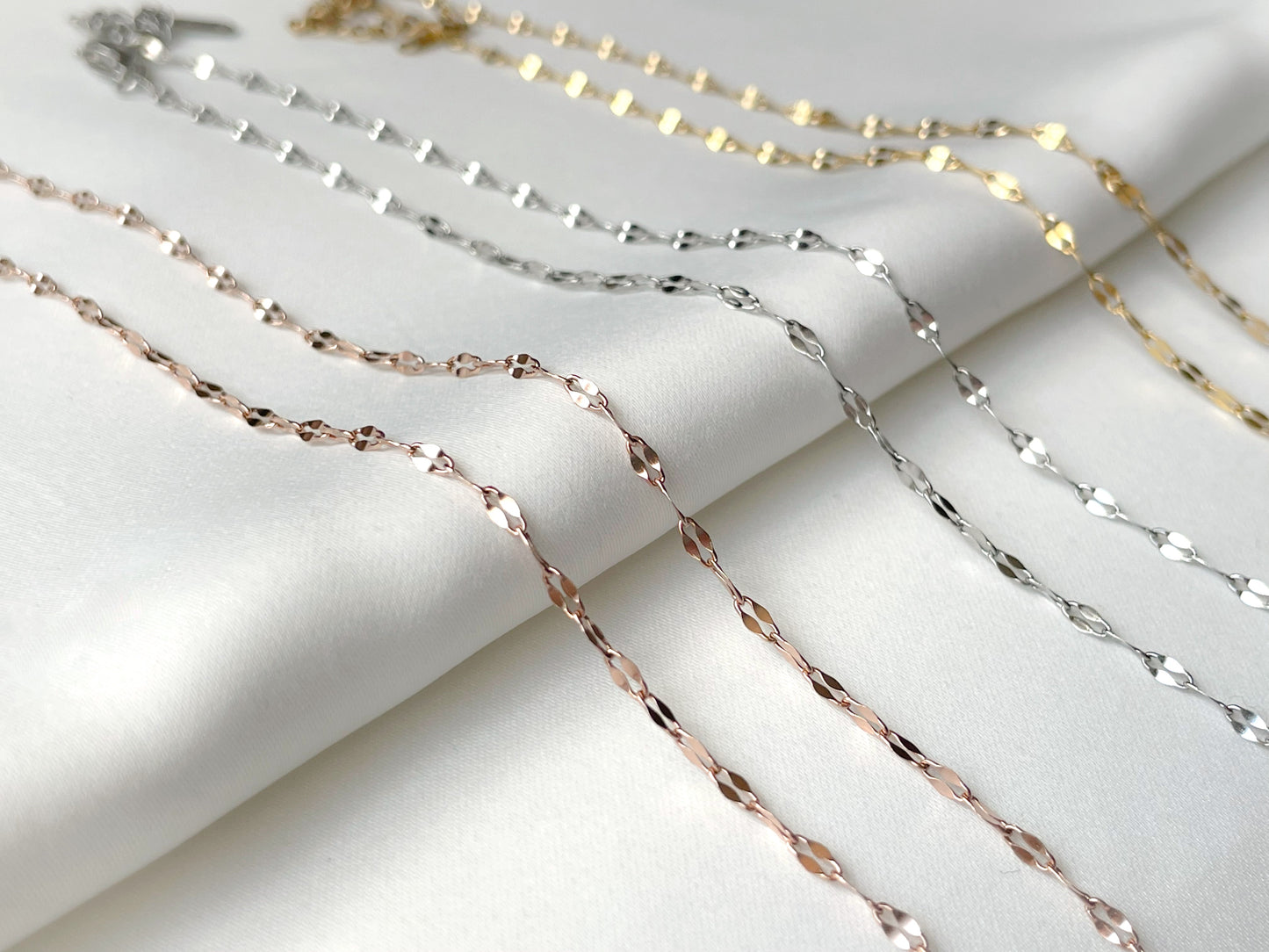 Mirror Chain Necklace