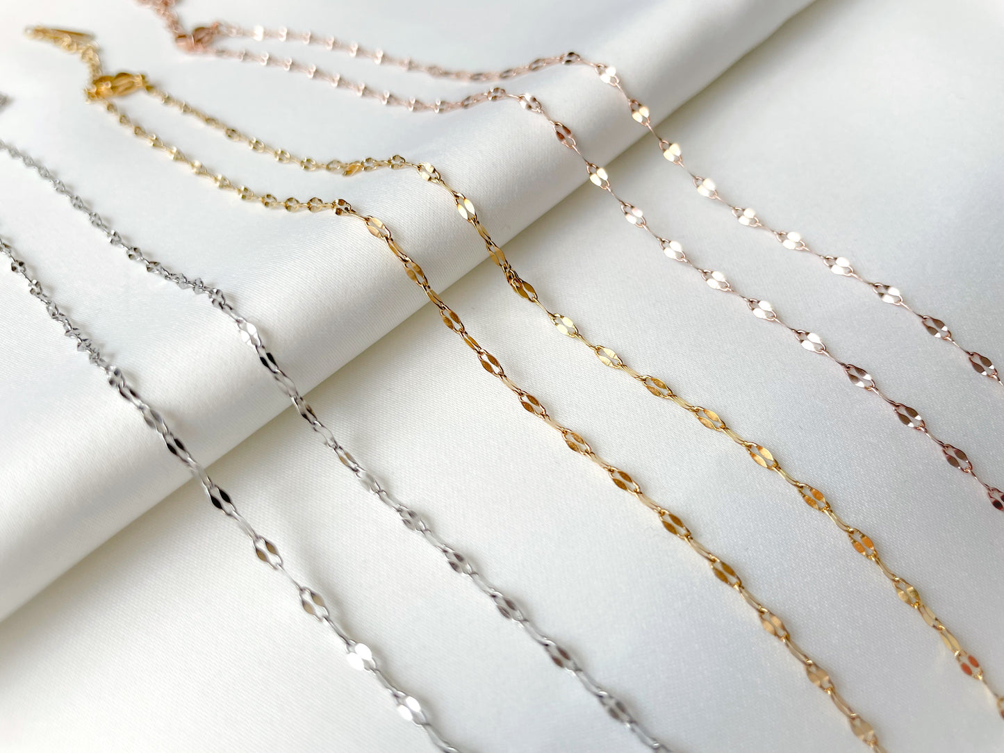 Mirror Chain Necklace