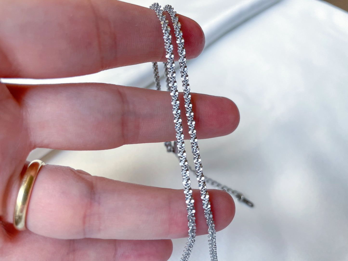 Sparkle Rope Necklace