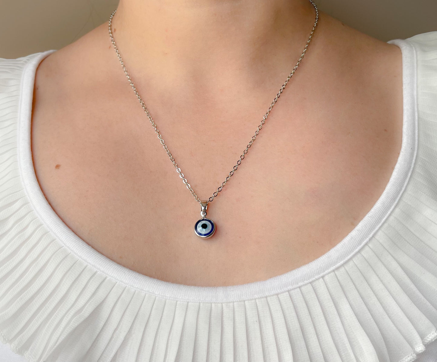 Sparkle Evil Eye Necklace