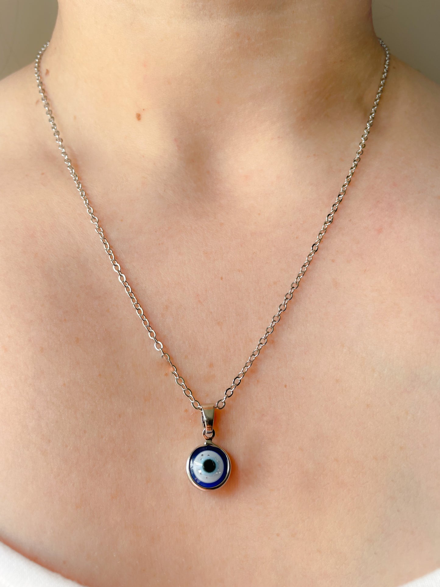 Sparkle Evil Eye Necklace