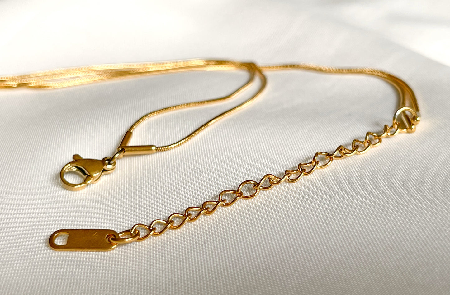 Layered Snake Chain Necklace