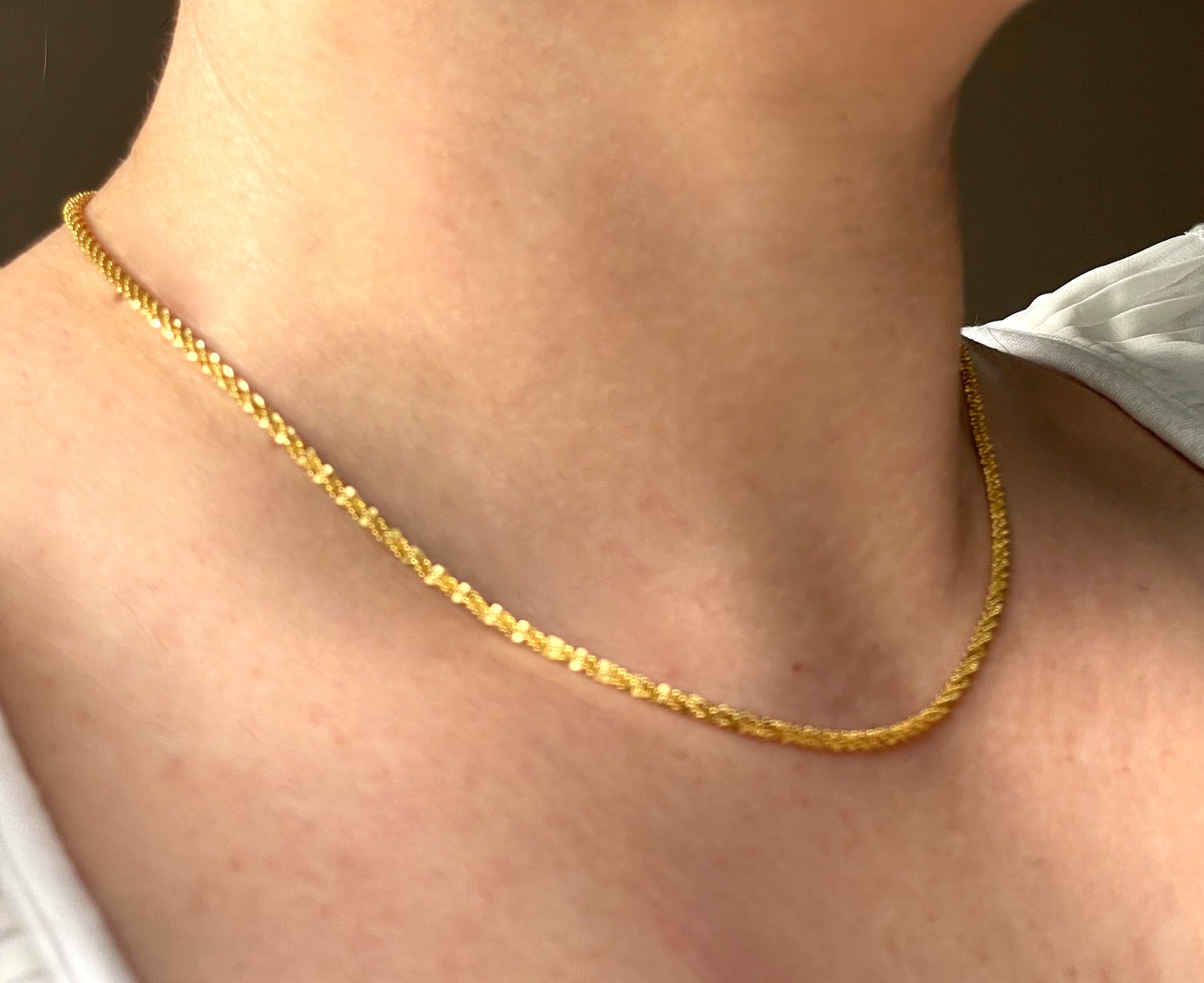 Sparkle Rope Necklace