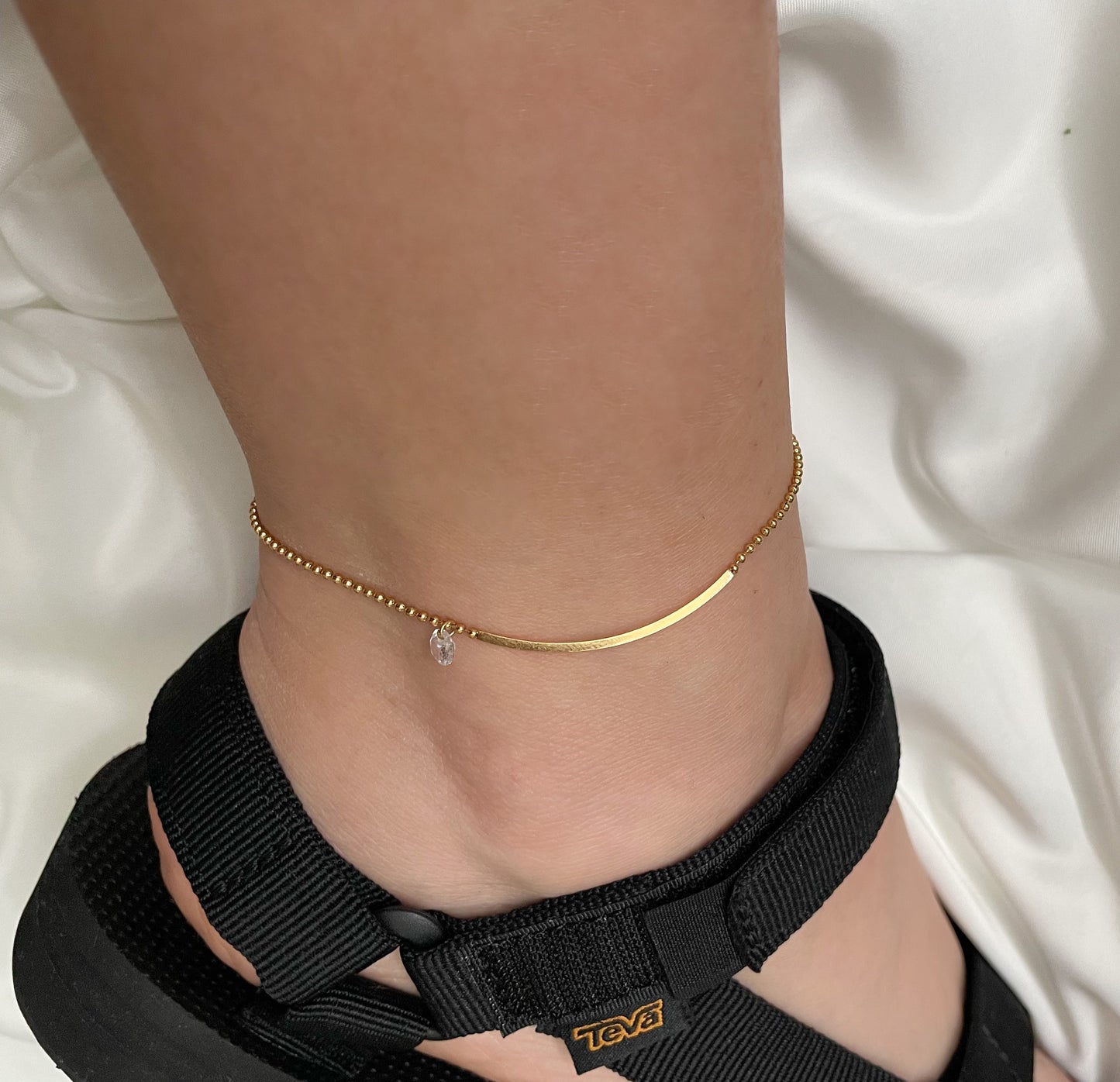 Smile Bar Anklet