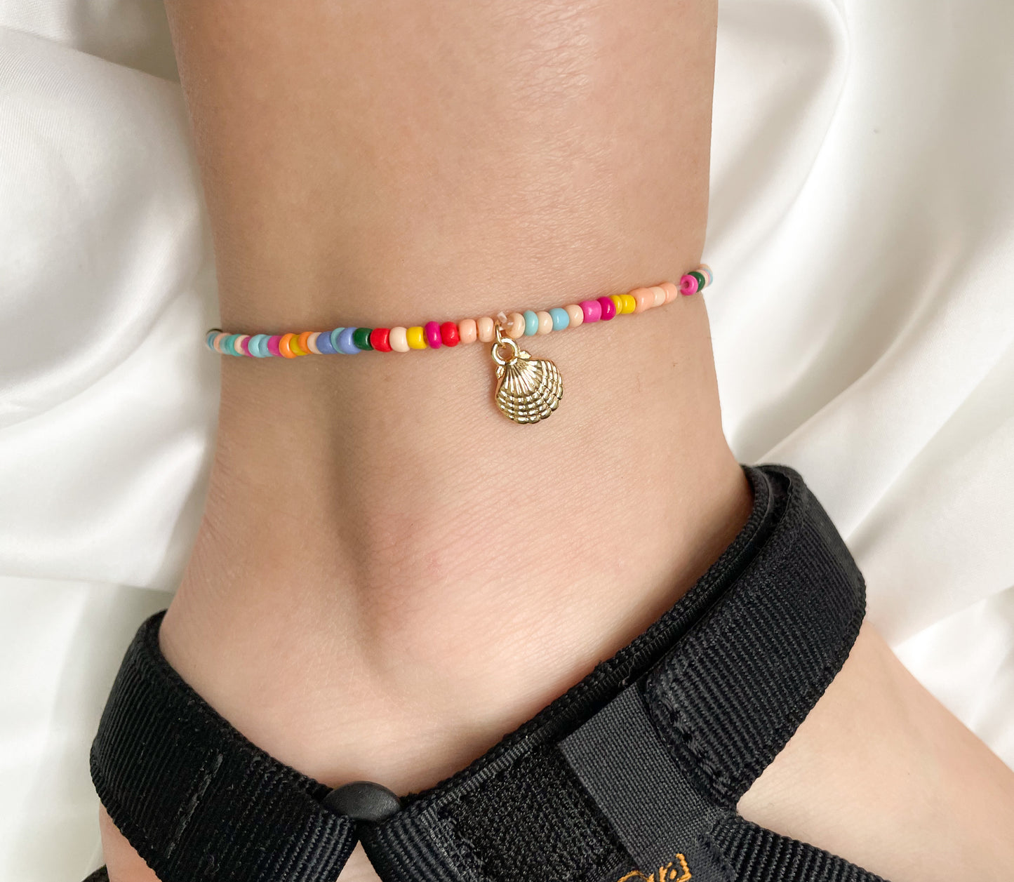 Seashell Anklet
