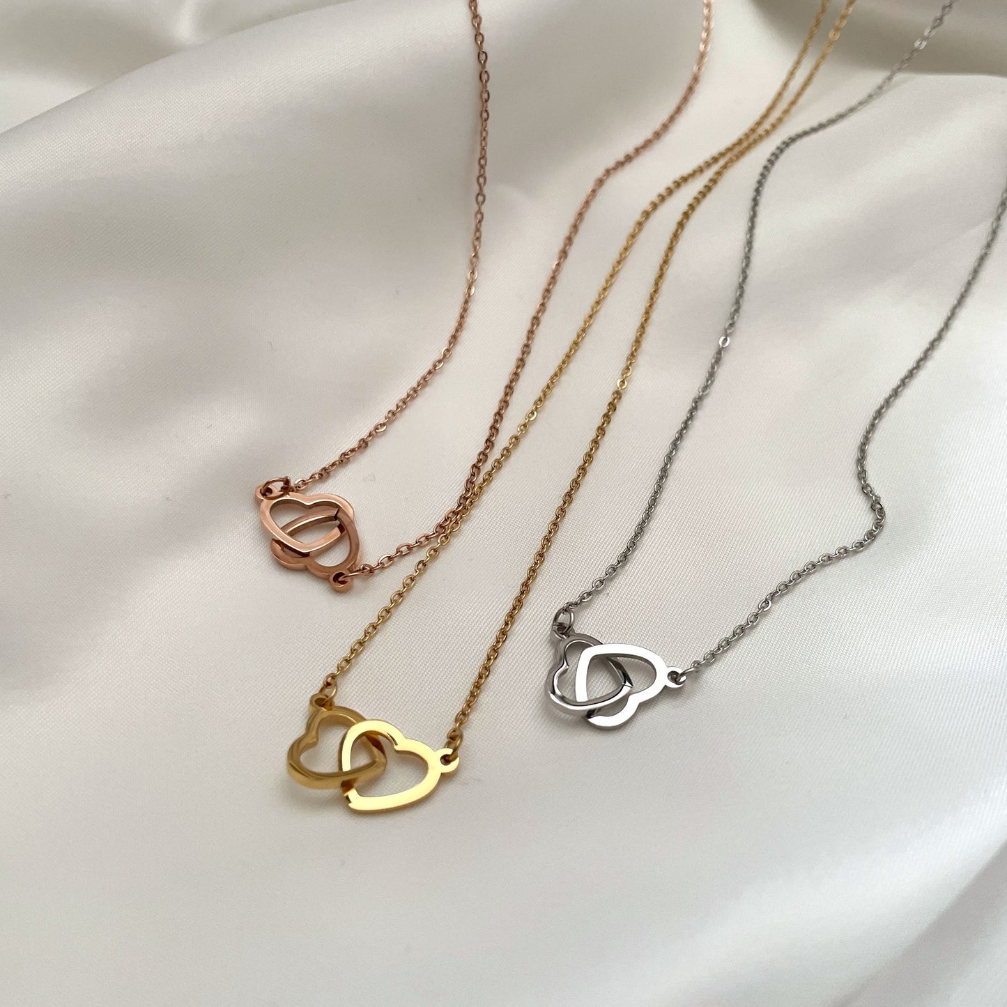 Interlocking Hearts Necklace