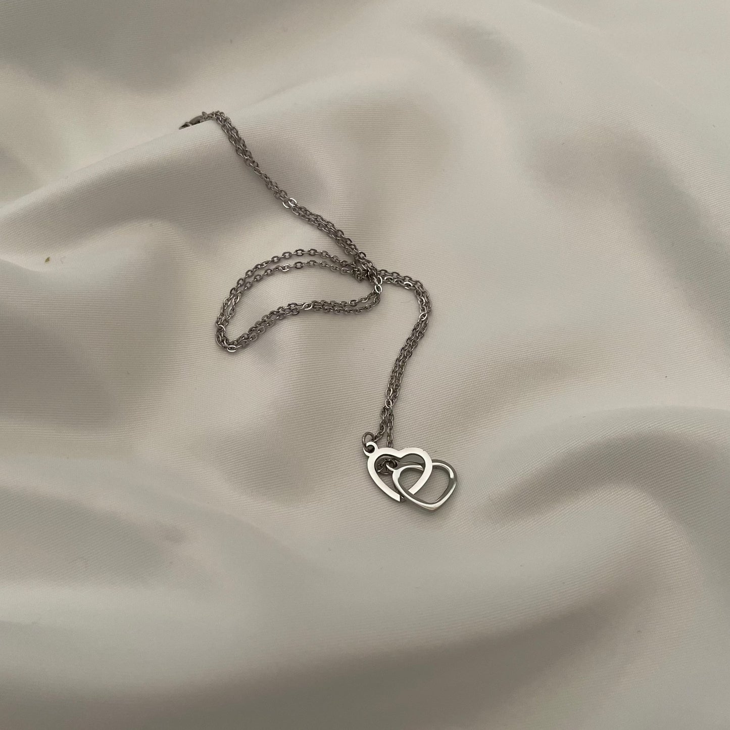 Interlocking Hearts Necklace