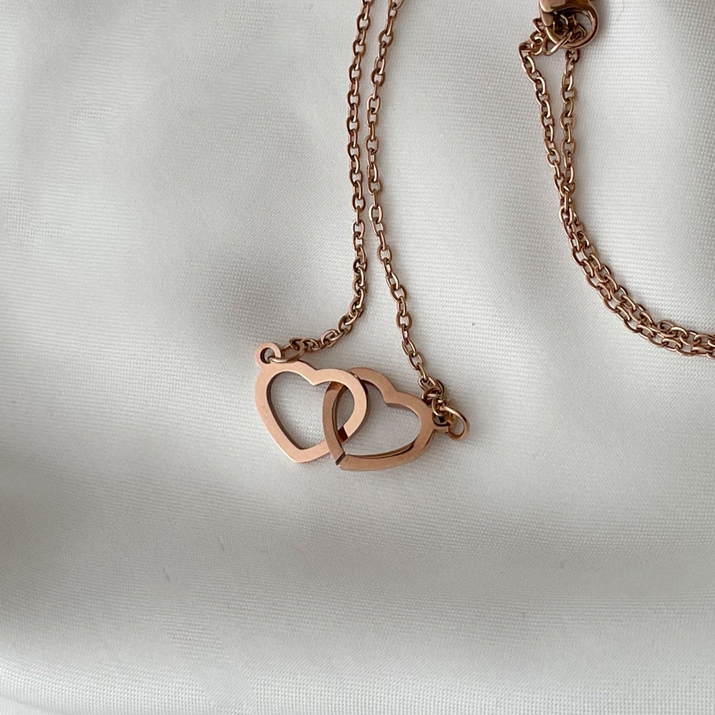 Interlocking Hearts Necklace
