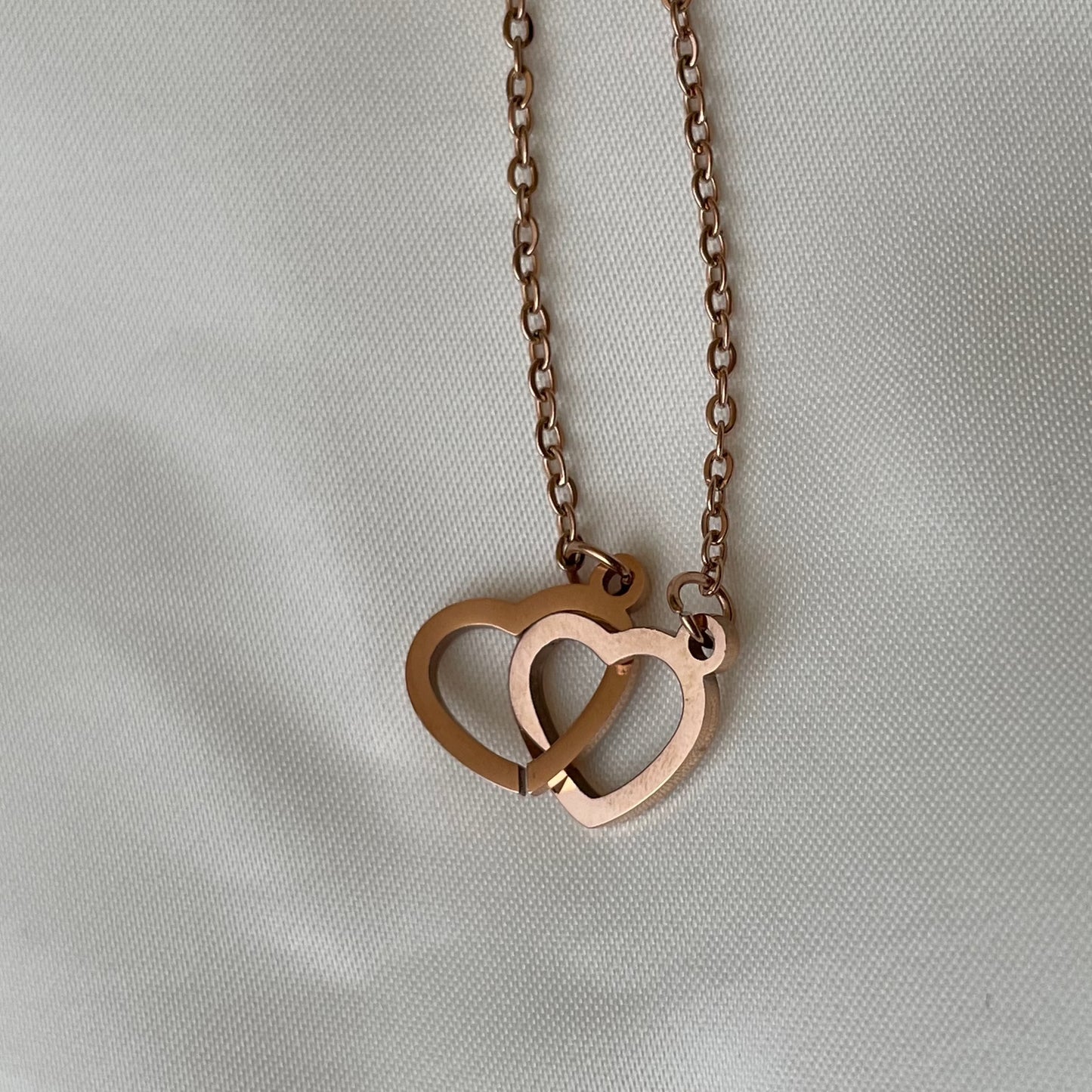Interlocking Hearts Necklace