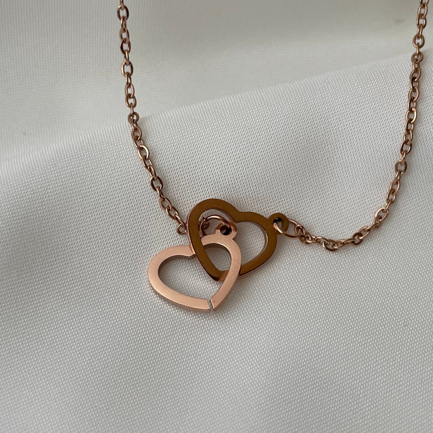 Interlocking Hearts Necklace