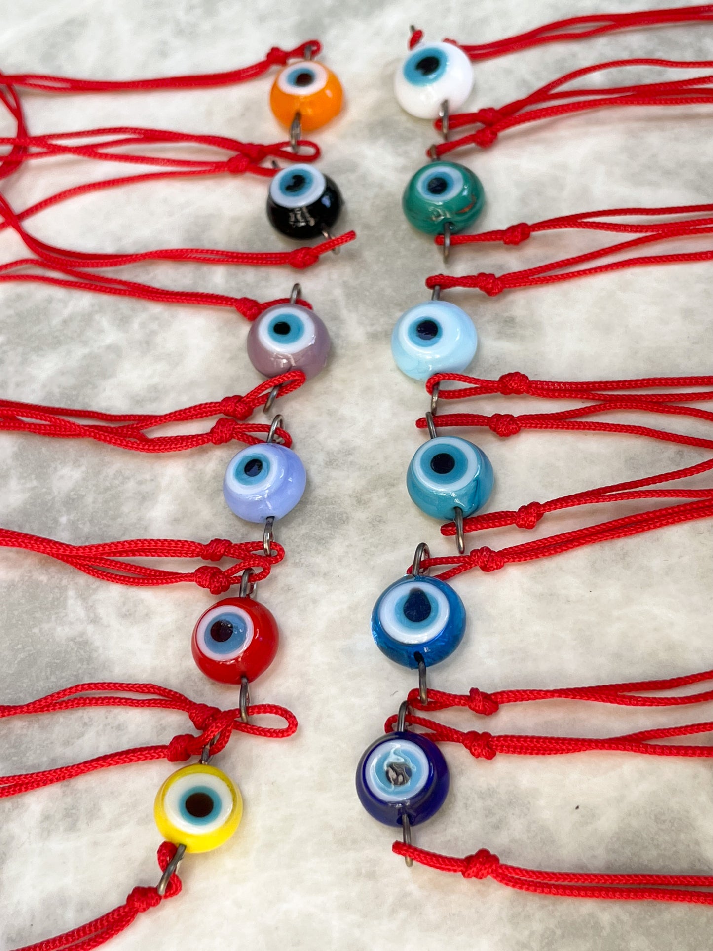 Glass Evil Eye Bracelet