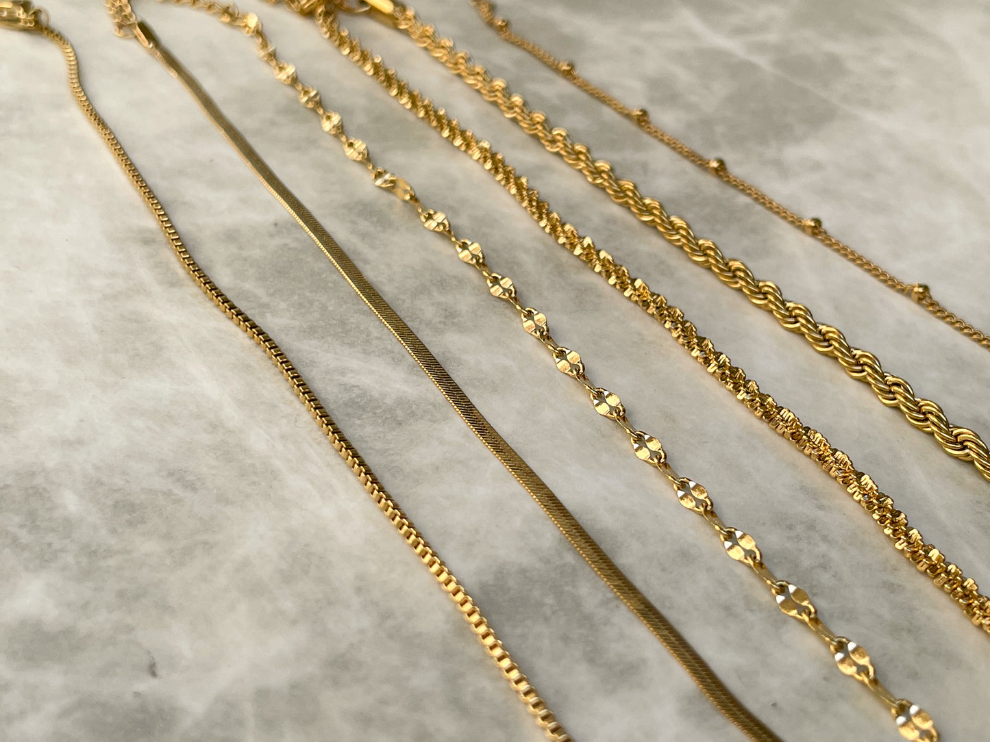 Dainty Gold Bracelets