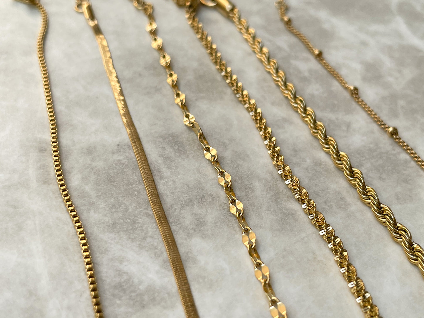 Dainty Gold Bracelets