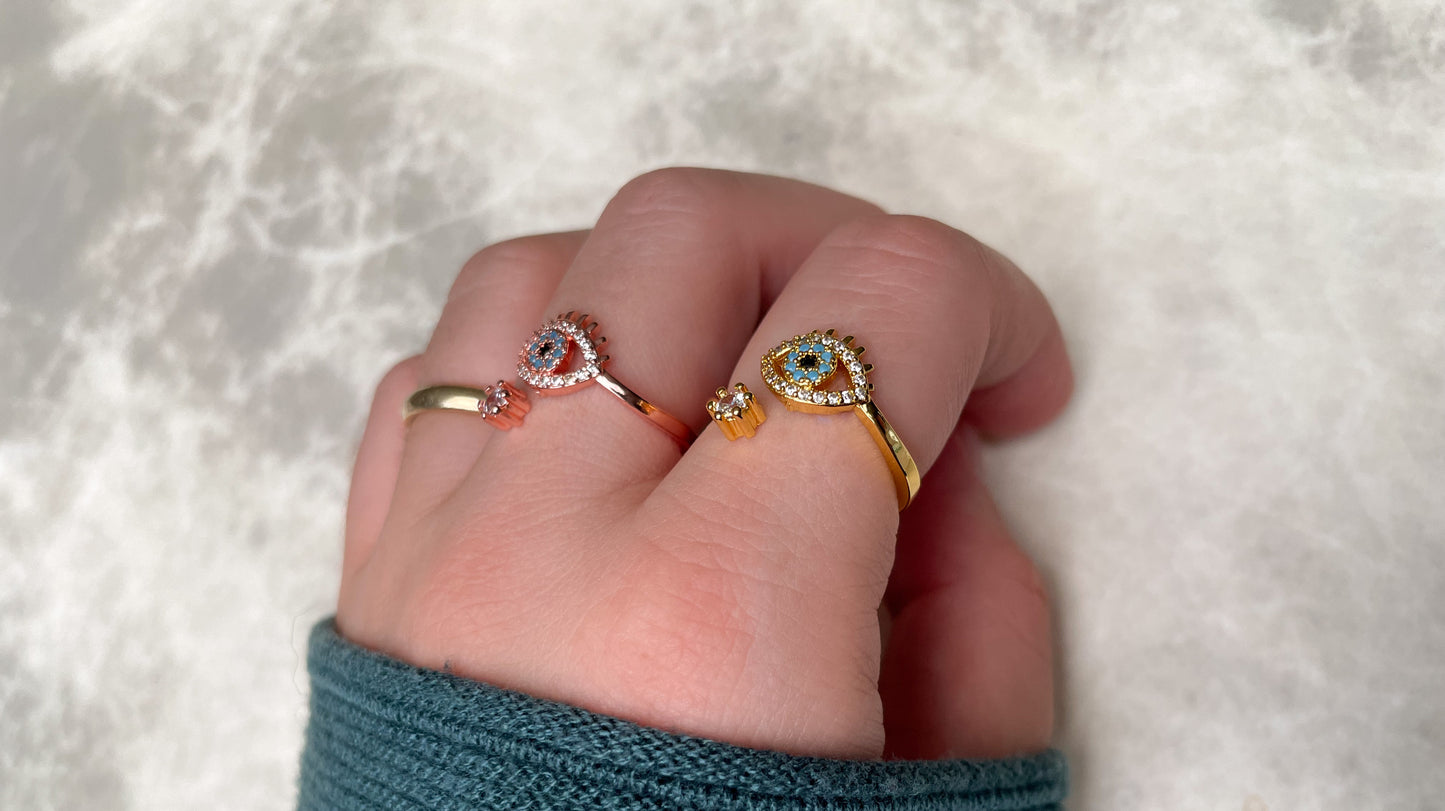 Diamond Eye Ring