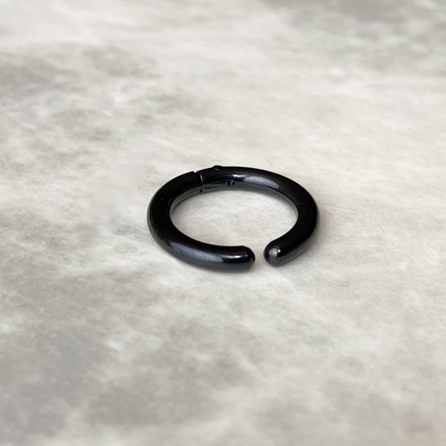 Black Clip-on Earrings