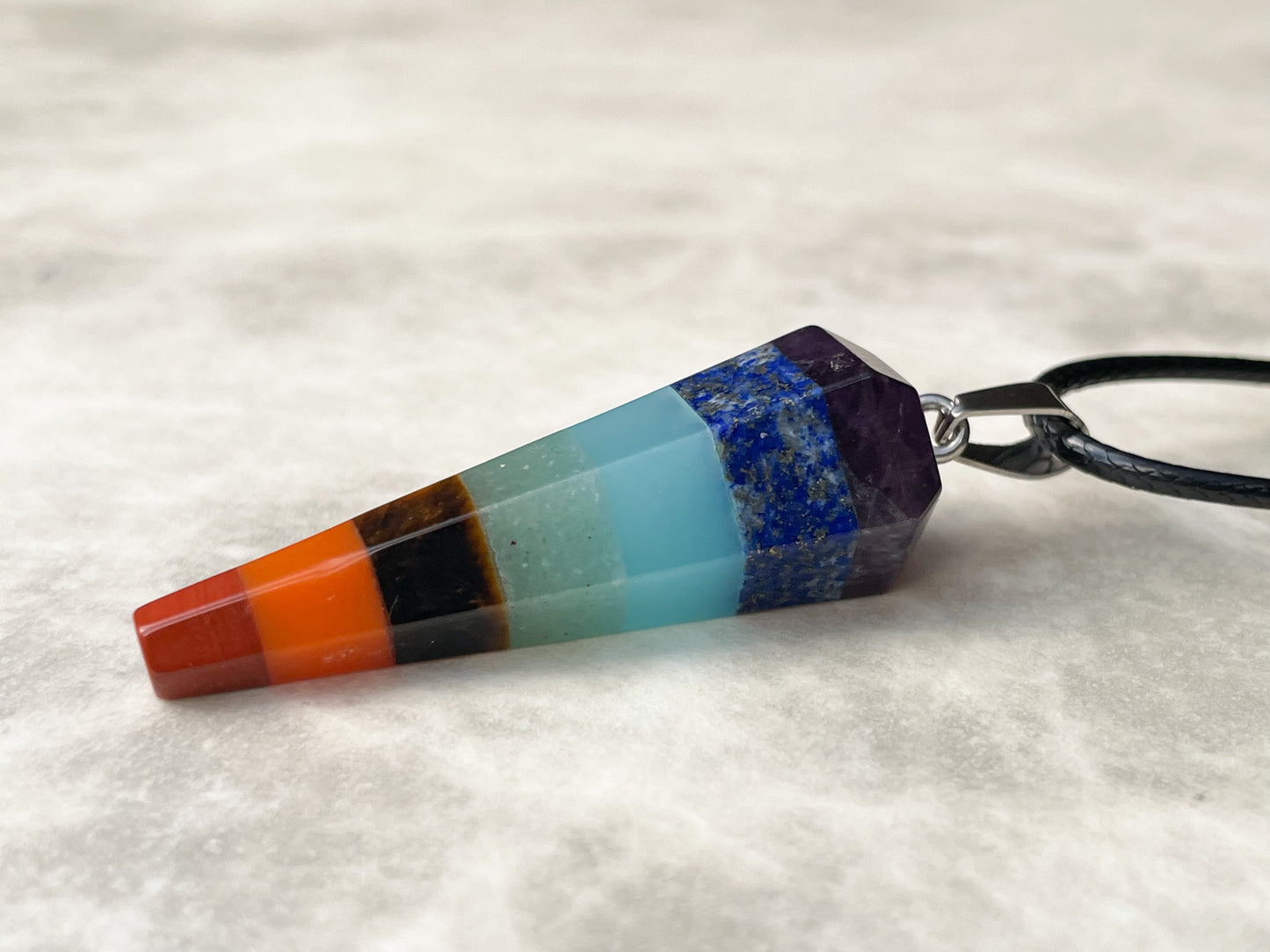 Chakra Cone Necklace