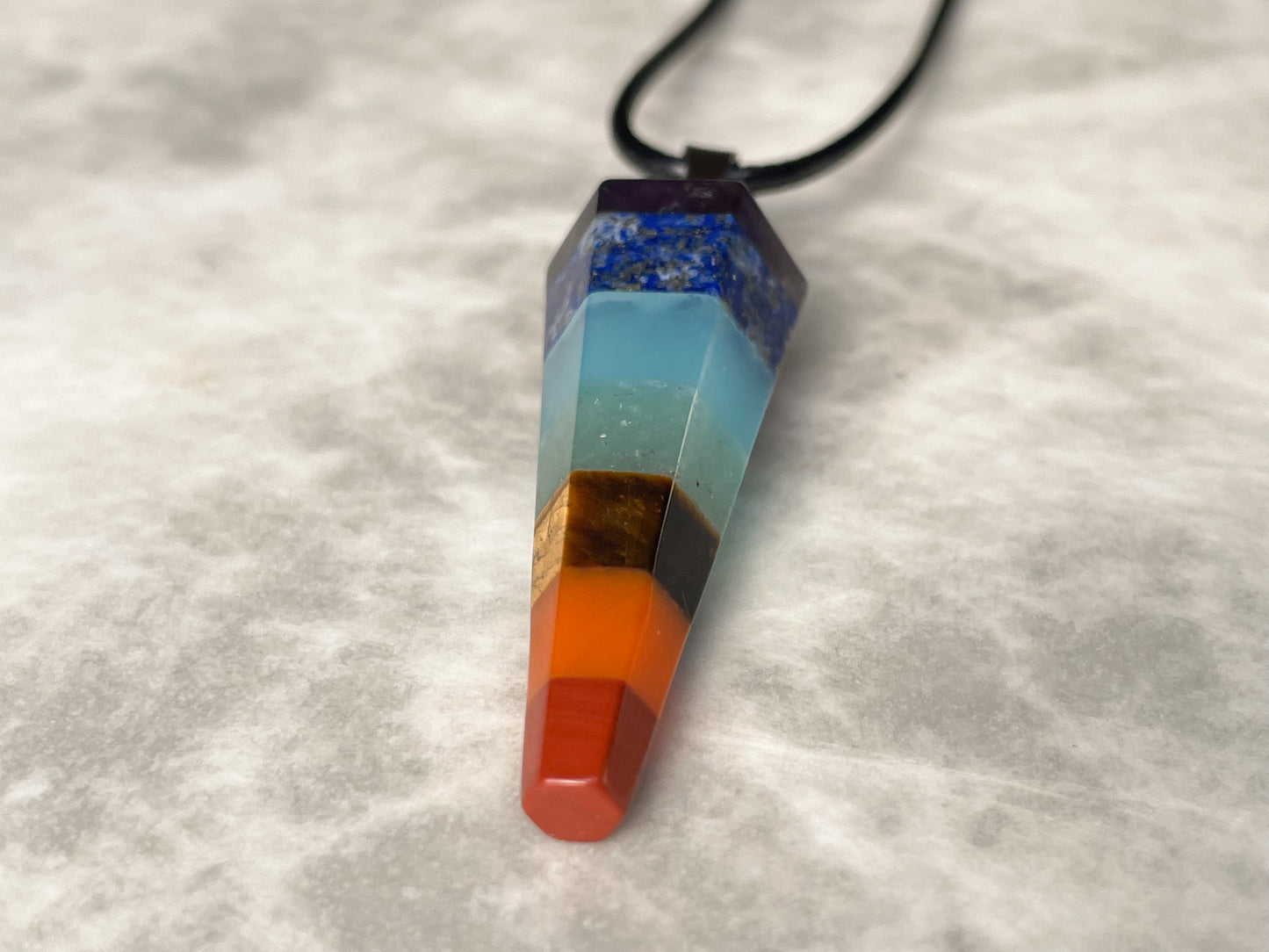 Chakra Cone Necklace