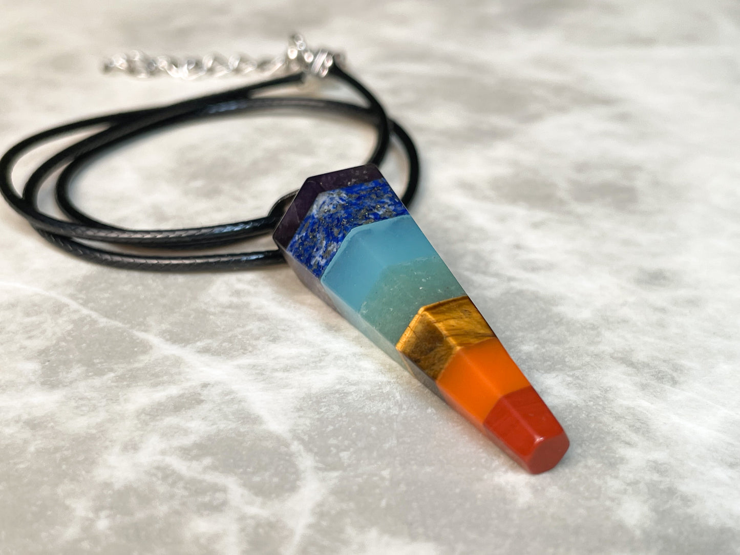Chakra Cone Necklace