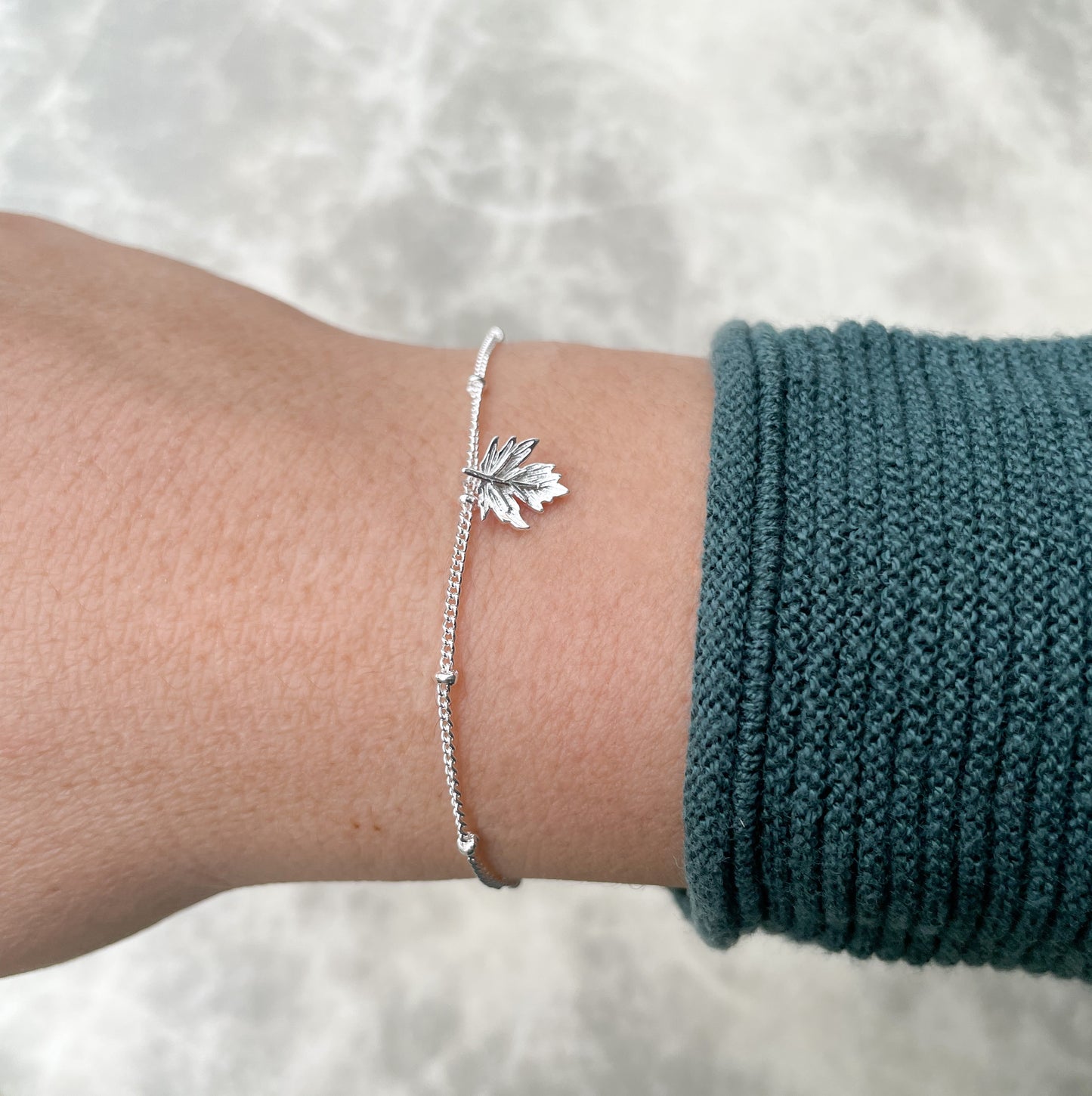Maple Leaf Bracelet