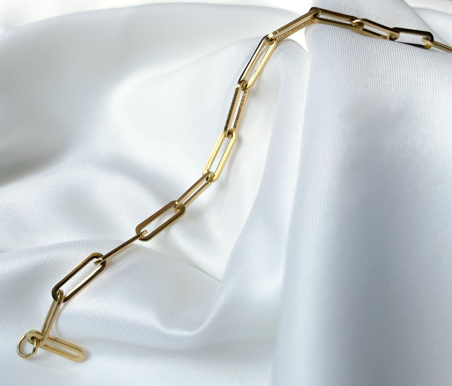 Bold Paperclip Necklace