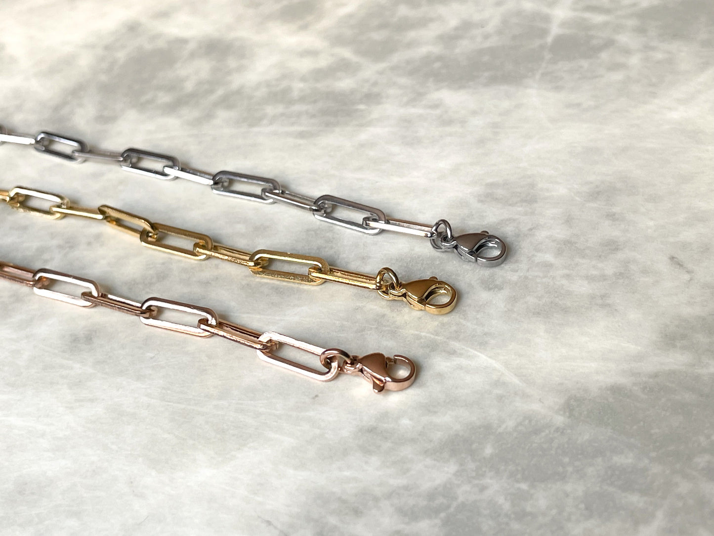 Bold Paperclip Necklace