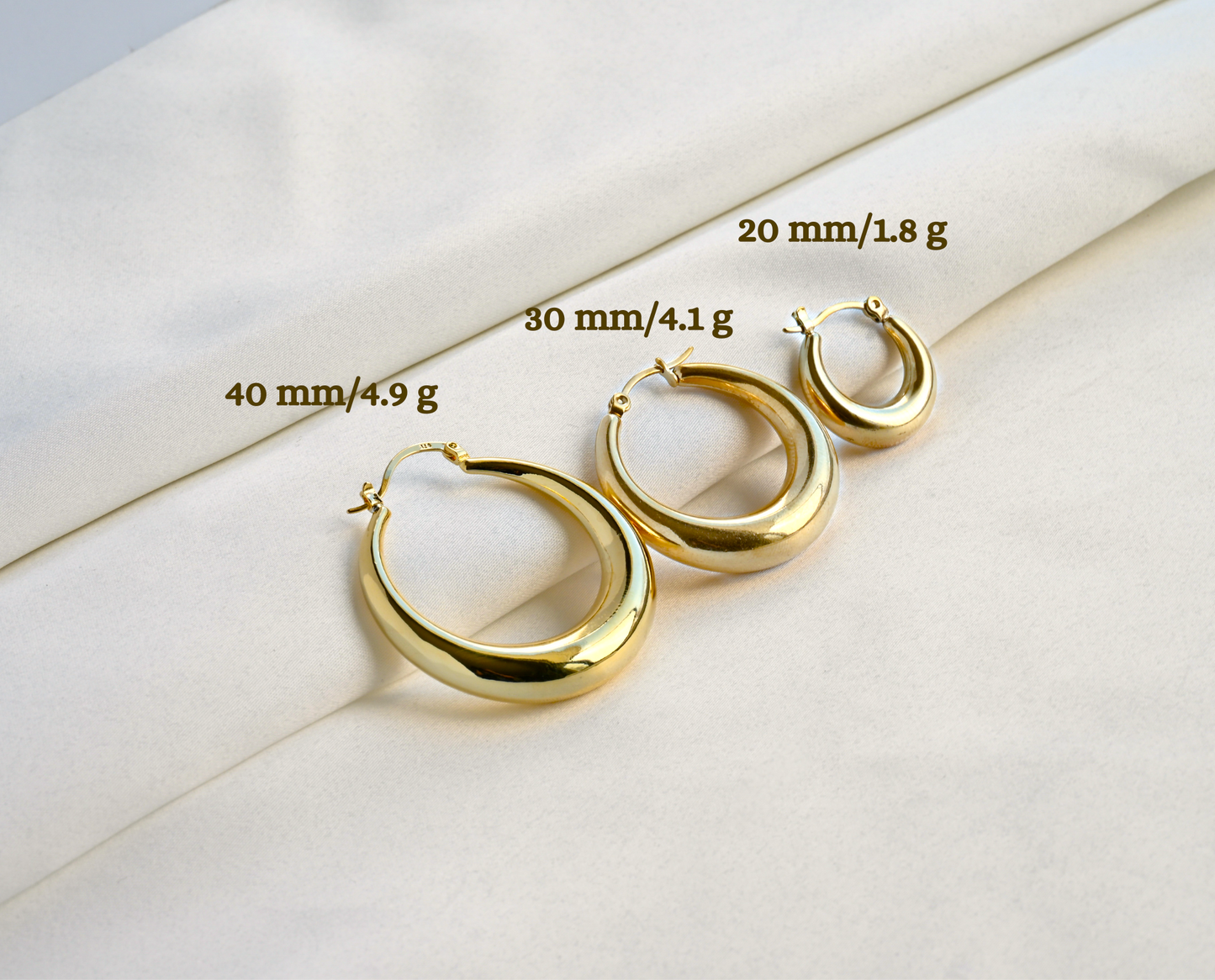 Lightweight Crescent Hoops