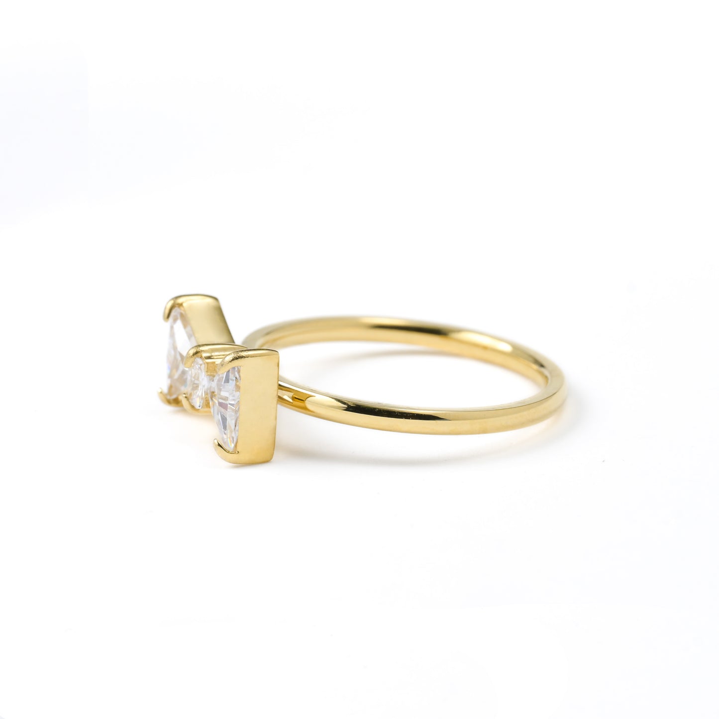 Diamond Bow Ring