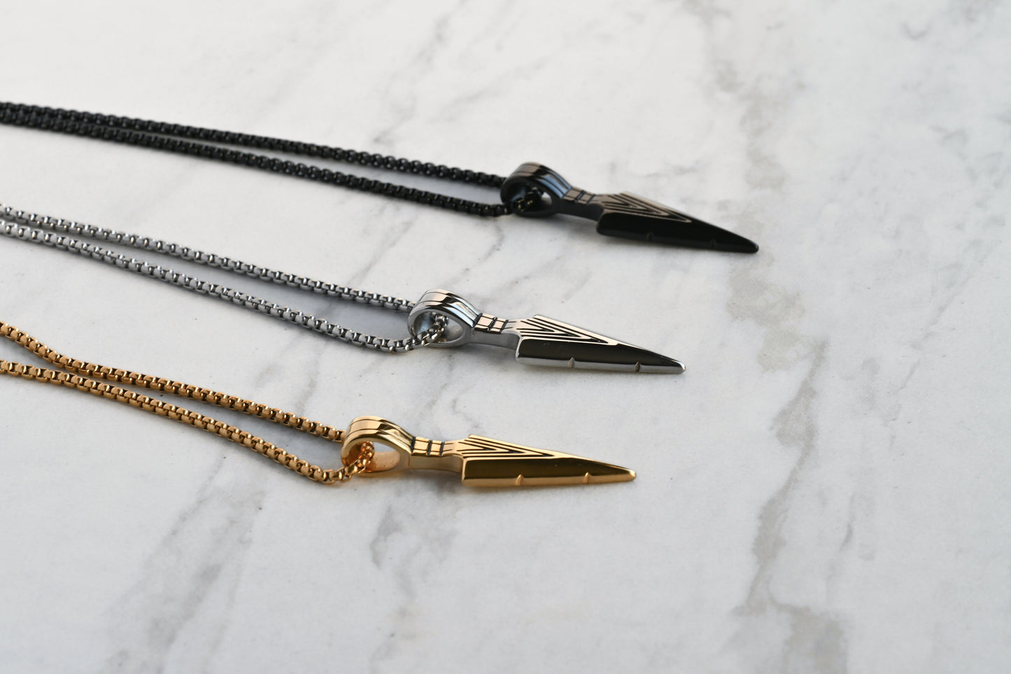 Men's Arrow Head Necklace
