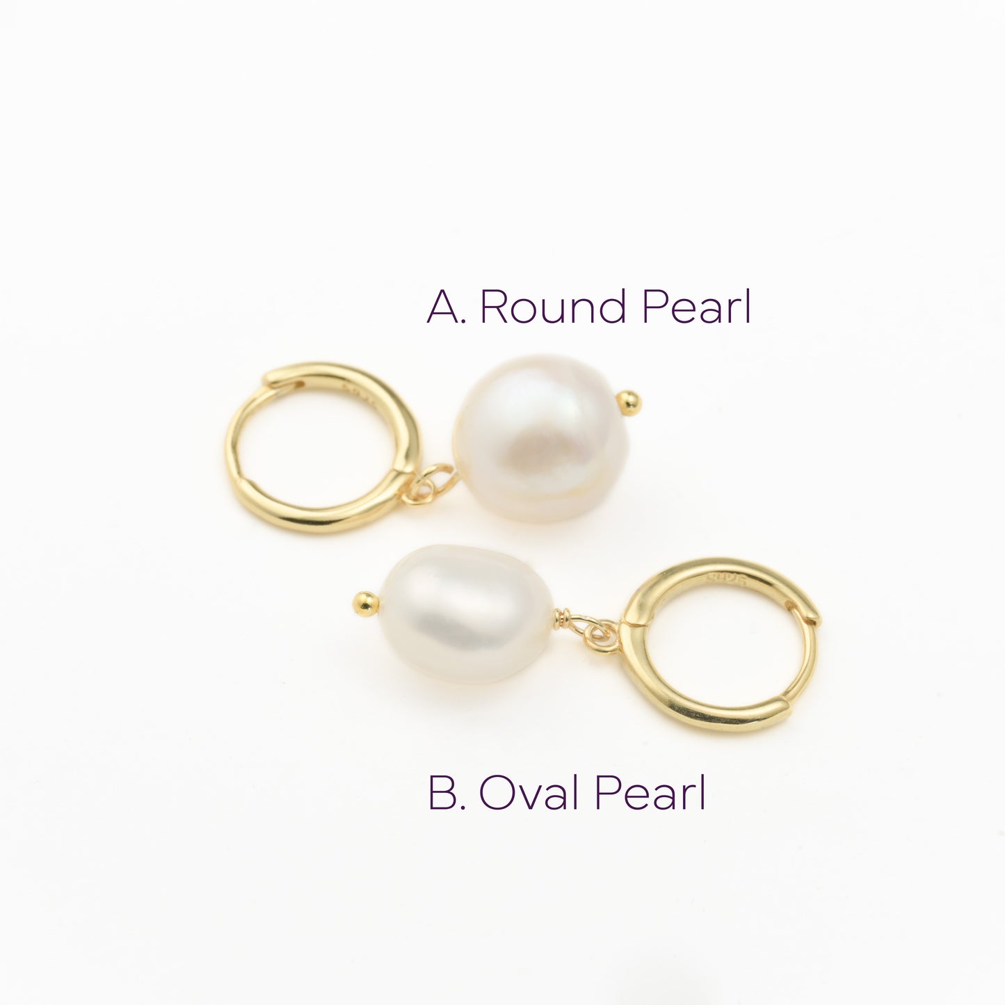 Silver Pearl Drop Earrings