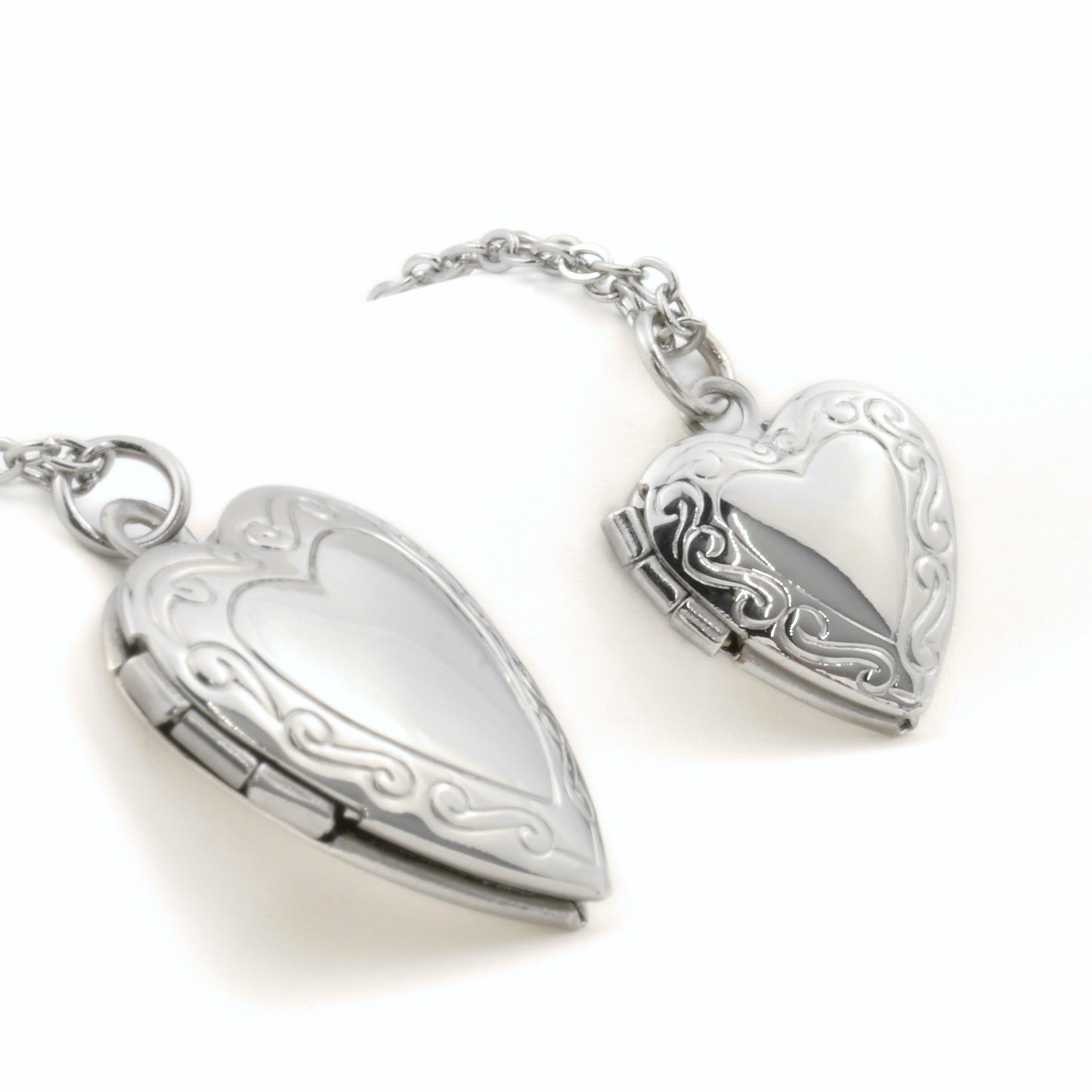 Heart Locket Pendant Necklace