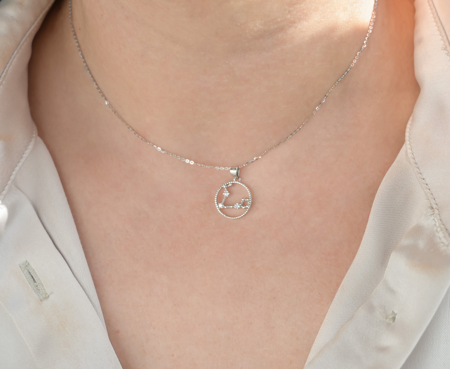 Silver Constellation Necklace